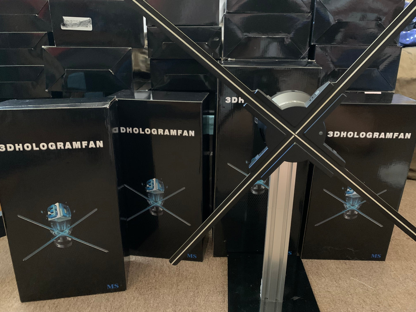 3D Hologram LED fan
