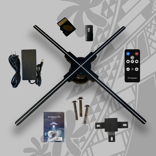 3D Hologram LED fan