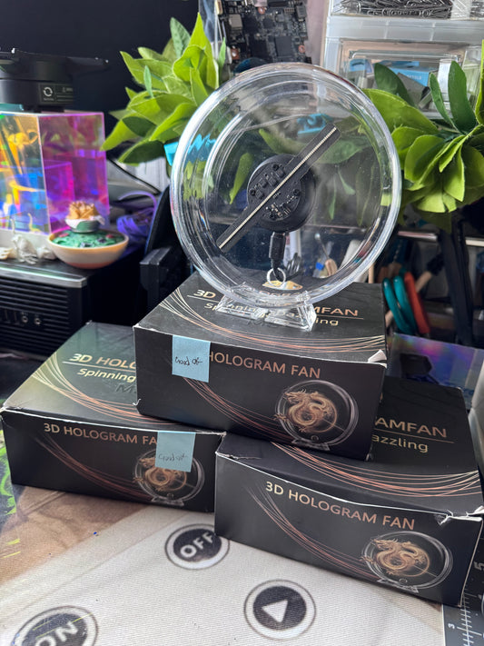 Cover Hologram LED fan